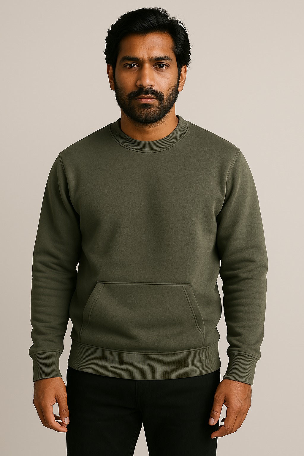 Men’s Heavy PC Fleece Hoodie – Warm & Durable | 330 GSM | Available in All Colors