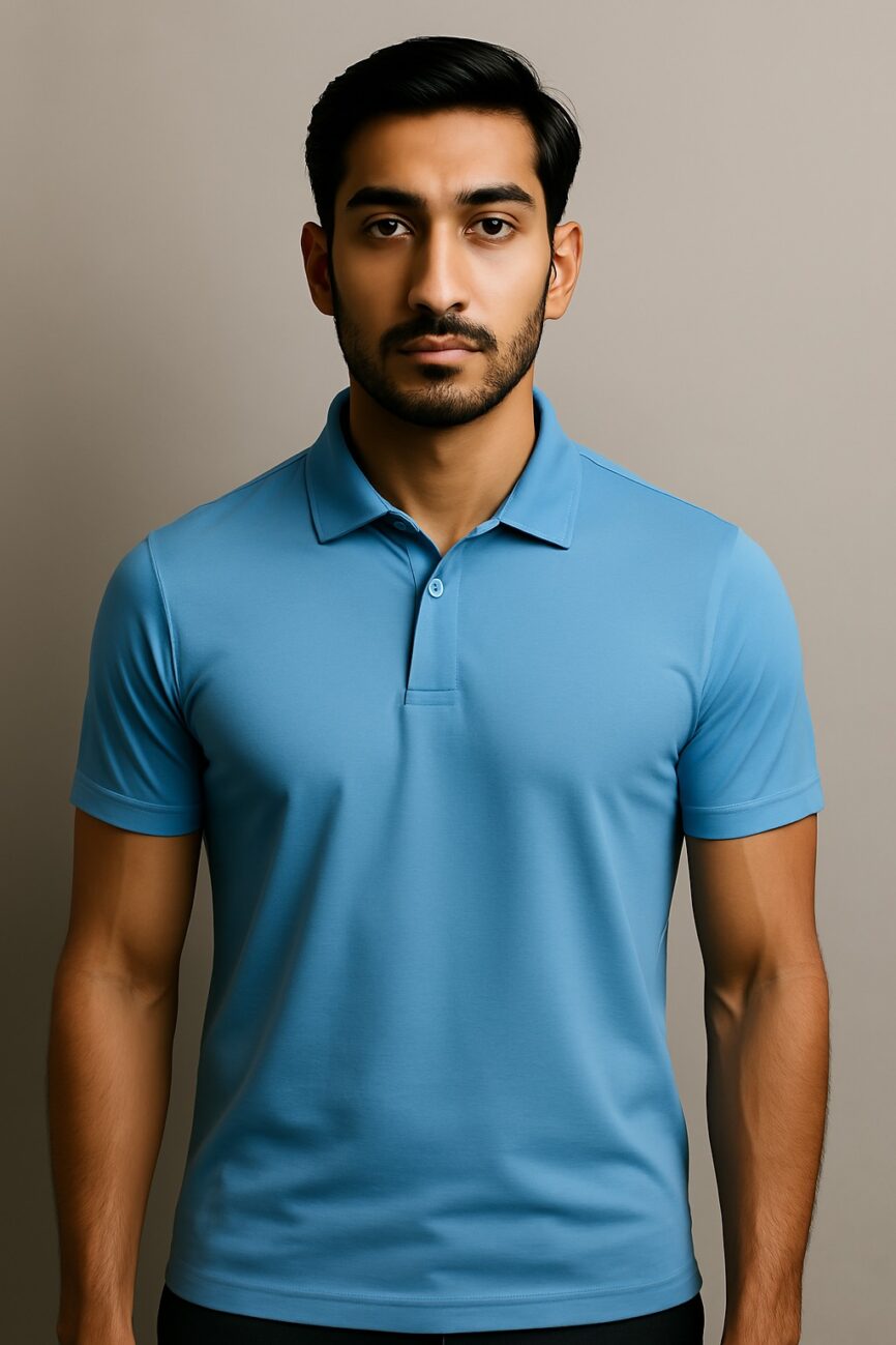 Men’s Spunny Matty Cotton Polo T-Shirt – Lightweight Comfort | 200–220 GSM | All Colors Available