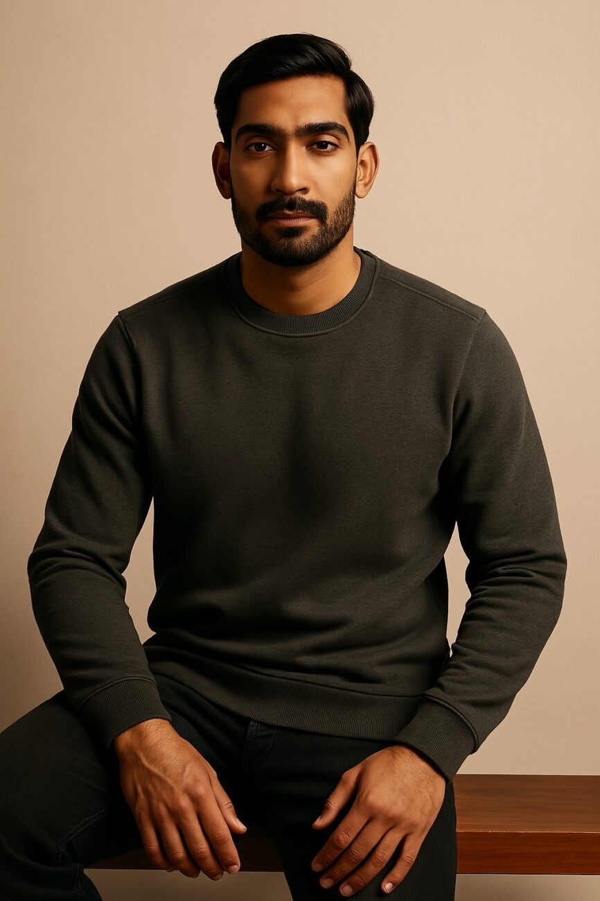 Men’s PC Fleece Sweatshirt – 280 GSM | Soft, Durable & Lightweight Winter Wear | All Colors Available