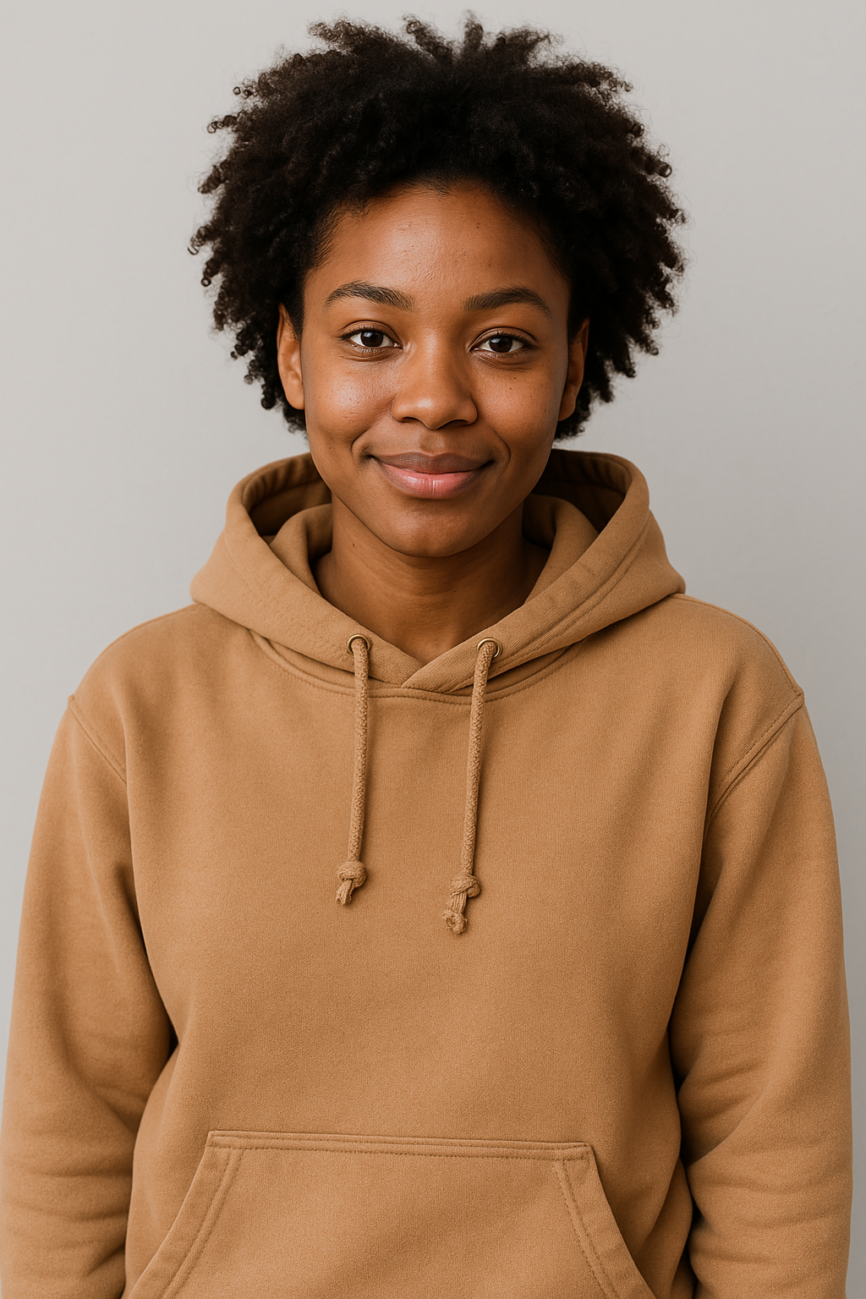 Women’s 100% Cotton Fleece Hoodie – Soft & Cozy | 280 GSM | Available in All Colors