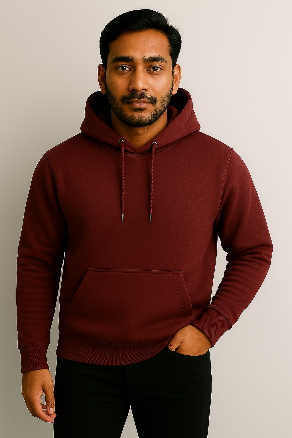 Men’s Spun Fleece Hoodie – Soft & Warm | 280 GSM | All Colors Available