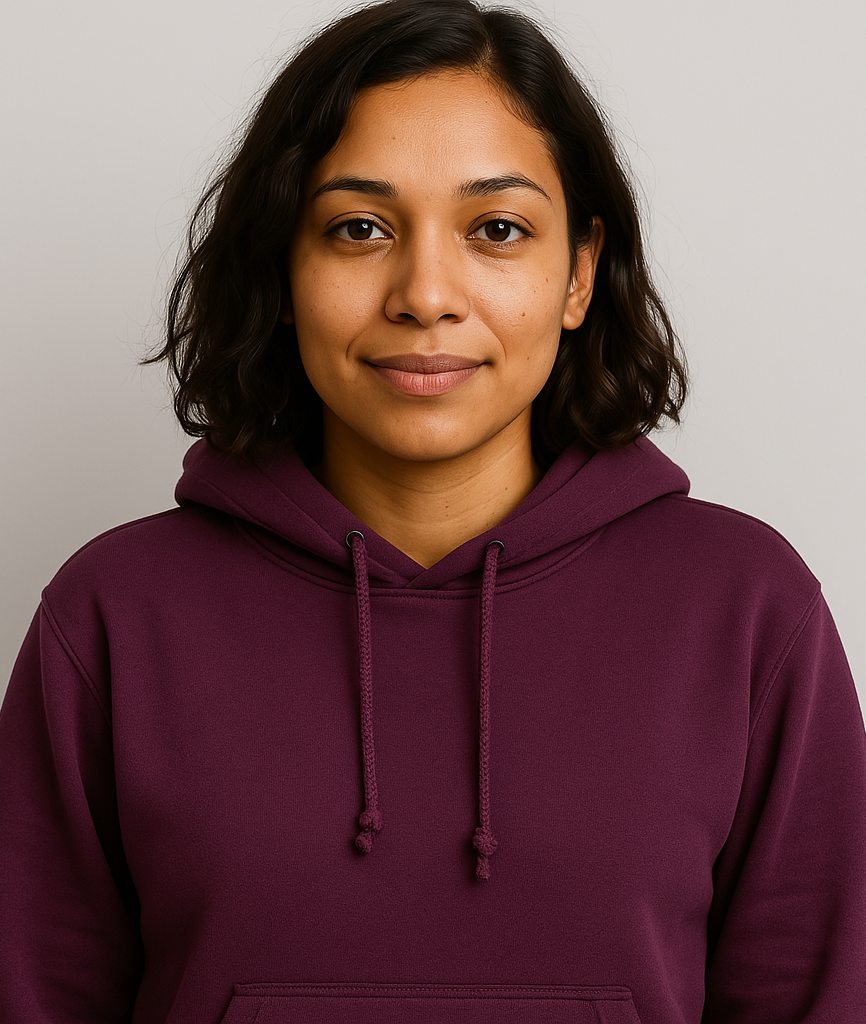 Women’s Cotton Terry Fleece Hoodie – Loop Knit Comfort | 330 GSM | All Colors Available