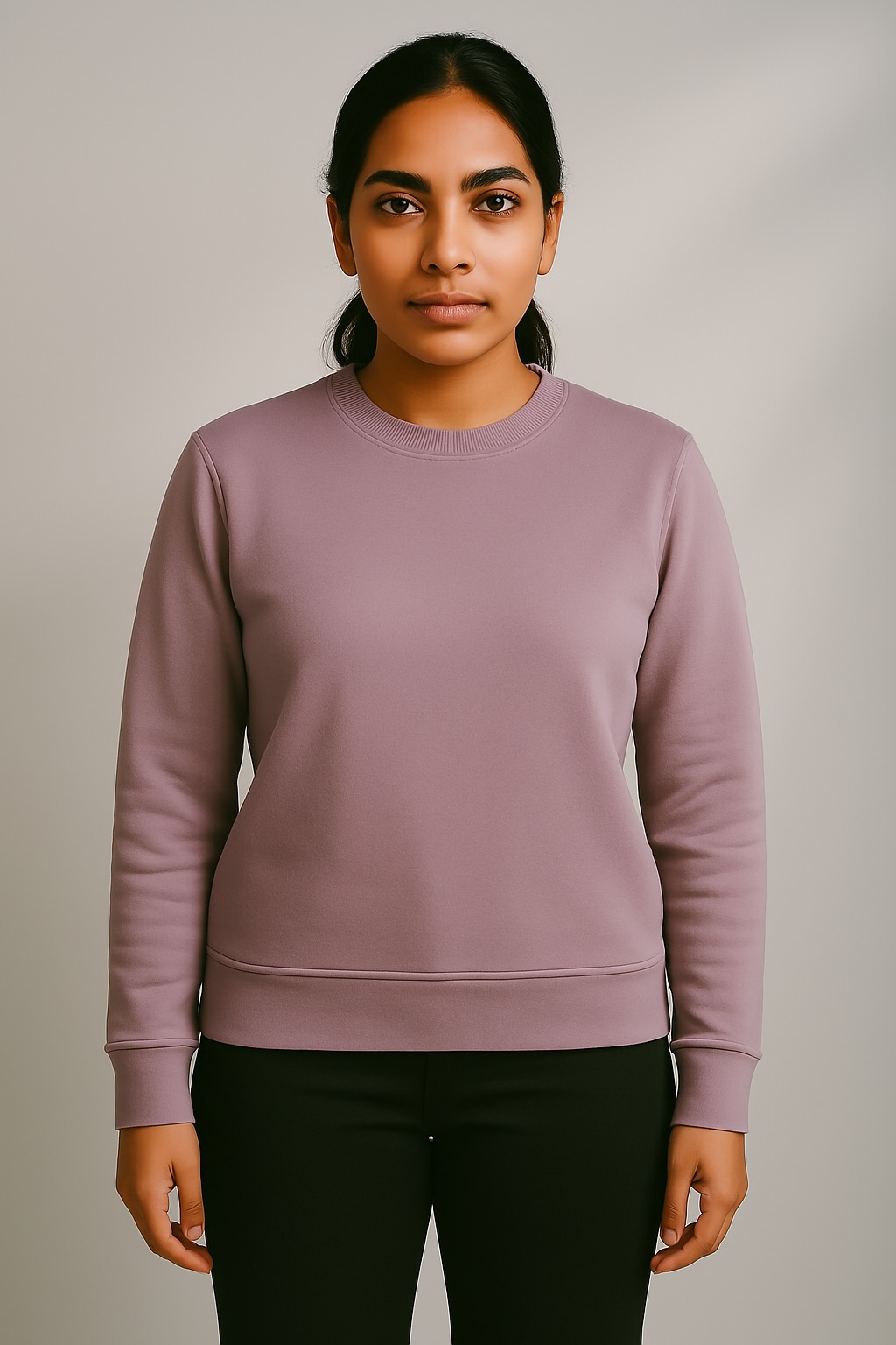 Women’s Spun Fleece Sweatshirt – Lightweight Warmth & Soft Comfort | All Colors Available