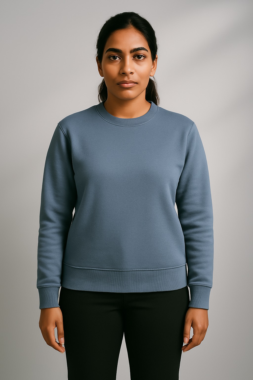 Women’s Heavyweight Cotton Fleece Sweatshirt – Ultra Soft & Warm | All Colors Available