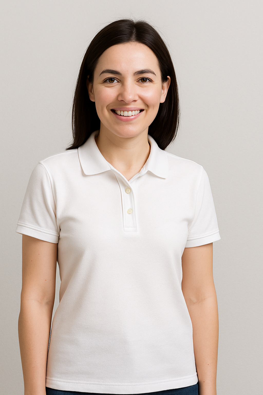 Premium Women's Cotton Matty Polo T-Shirt – 200-220 GSM | All Colors Available