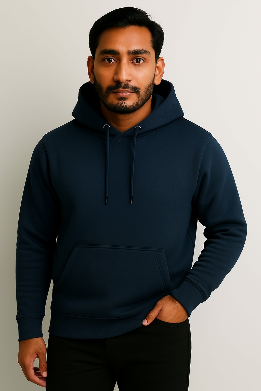 Men’s 100% Cotton Fleece Hoodie – Heavyweight 280 GSM | Soft, Warm & Stylish | All Colors Available